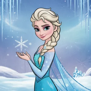 Easy Frozen Elsa Drawings