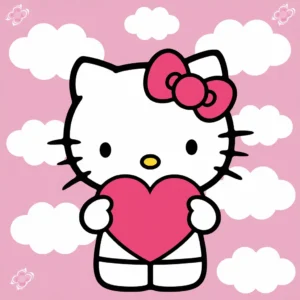 Easy Hello Kitty Drawings