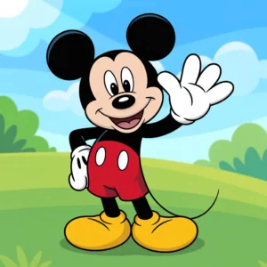Easy Mickey Mouse Drawings