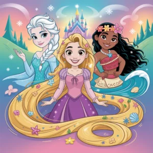 Easy Princess Drawings